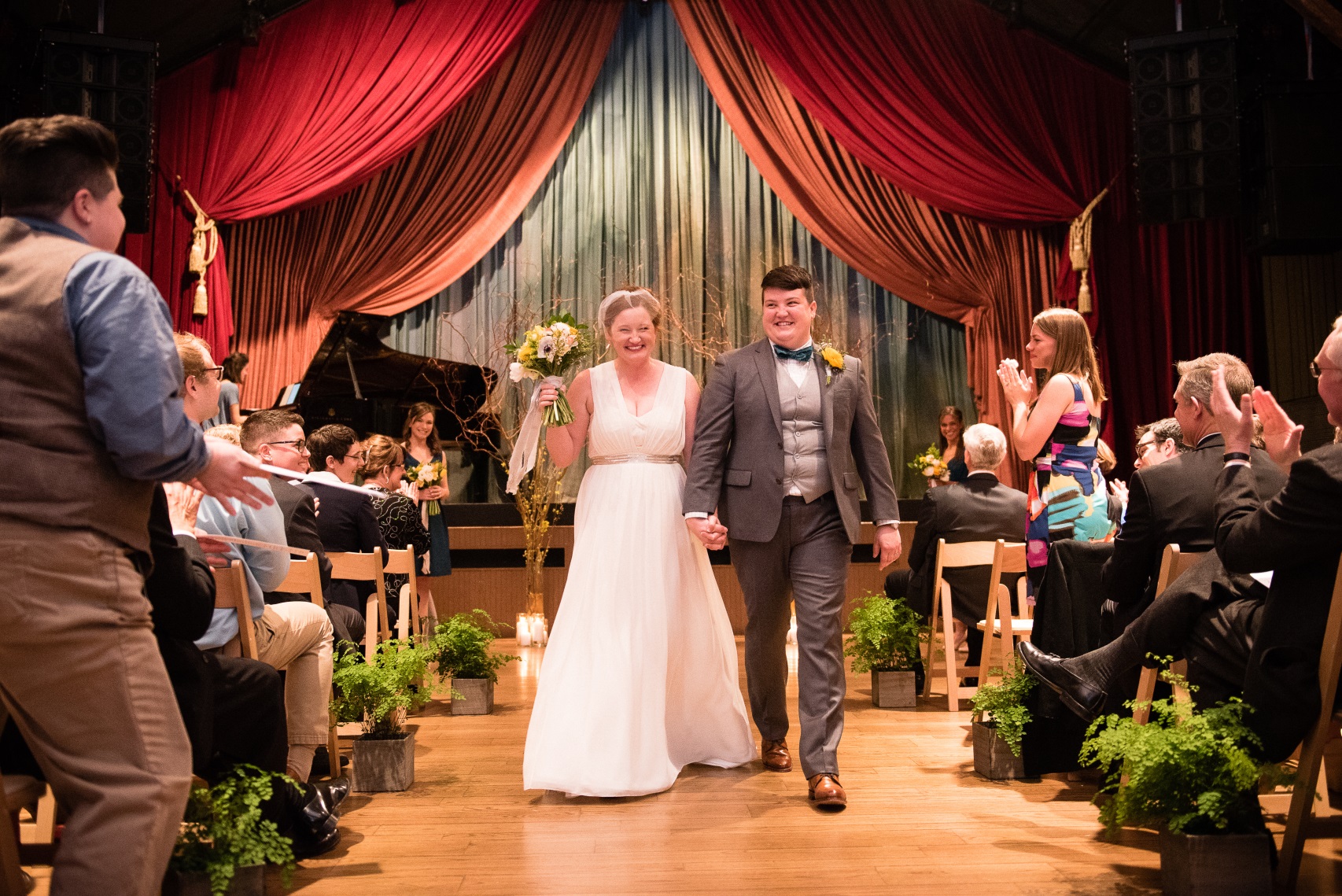 A Spring Wedding at The Barns