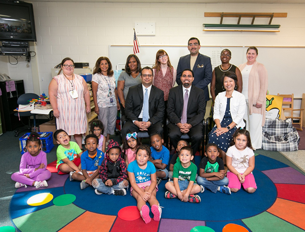 Class Photo with Ms. Emily Davis’ Head Start class.