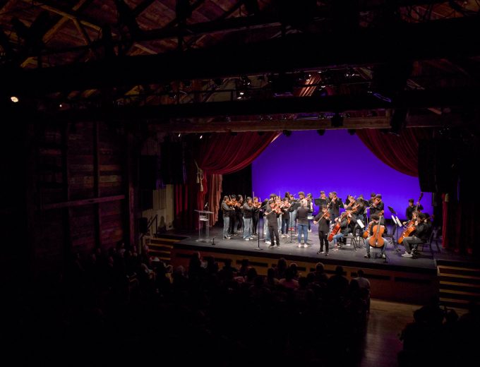 Raising The Barns Roof with High School Grant Performances