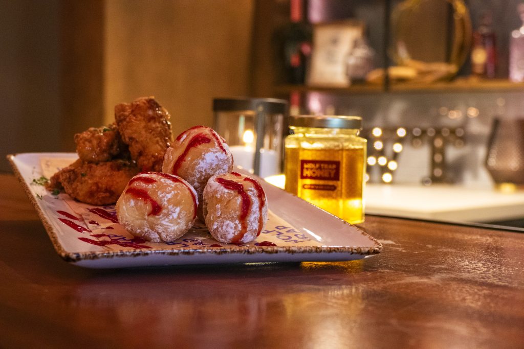 Fried Chicken & Donuts is a highlight of The Barns menu