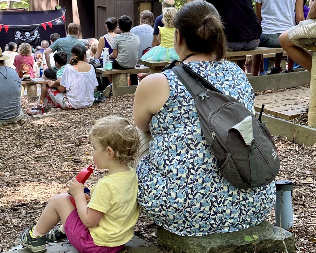 Ballet dancers on stage at Children's Theatre-in-the-Woods