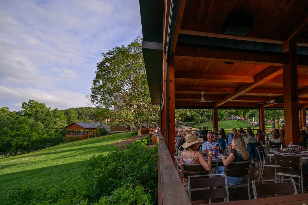 Ovations overlooking the Meadow at Wolf Trap